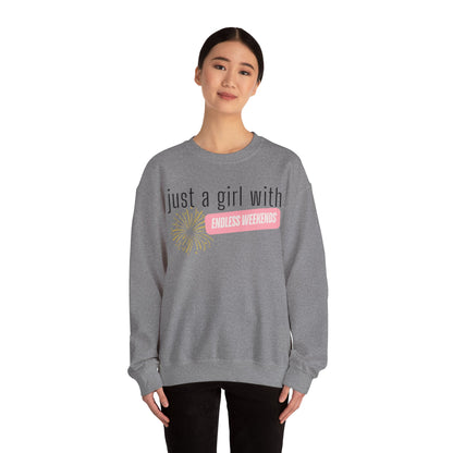Endless Weekends Retirement Crewneck Sweatshirt for Women