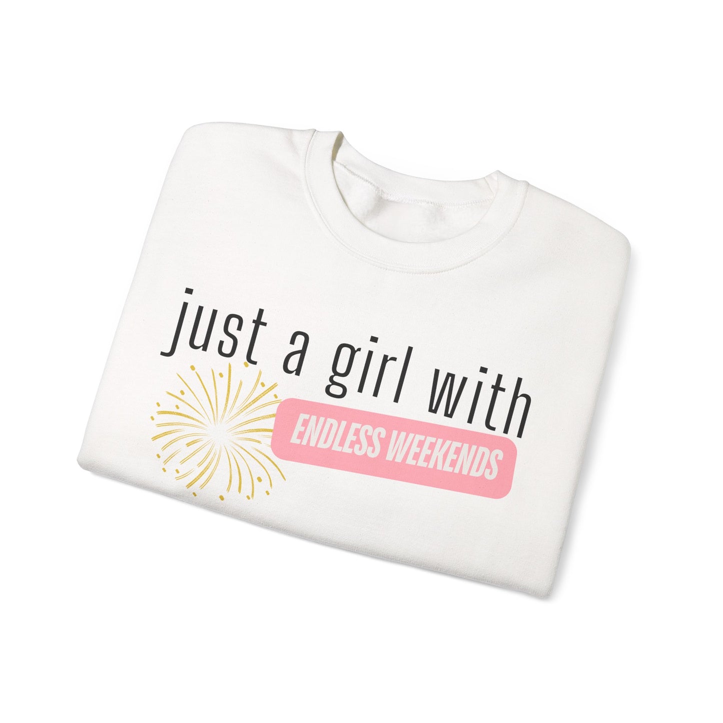 Endless Weekends Retirement Crewneck Sweatshirt for Women