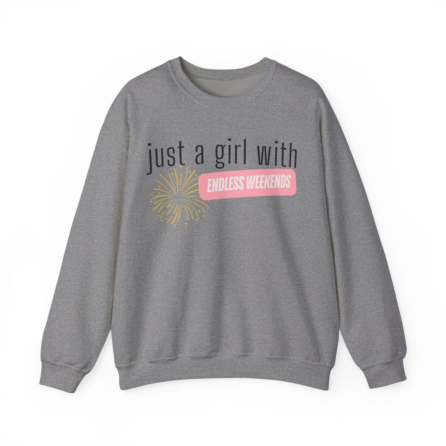 Endless Weekends Retirement Crewneck Sweatshirt for Women