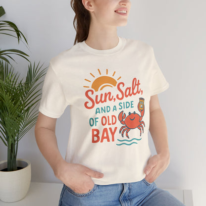 Beach Vibes Graphic Tee - Sun, Salt, and a Side of Old Bay