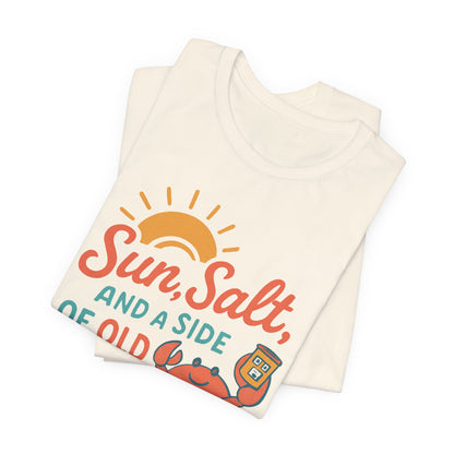 Beach Vibes Graphic Tee - Sun, Salt, and a Side of Old Bay