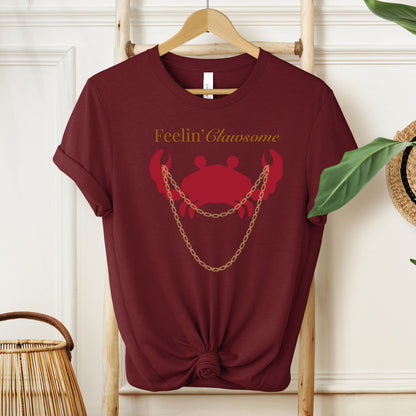 Feelin' Clawsome Crab Tee - Fun Short Sleeve Shirt