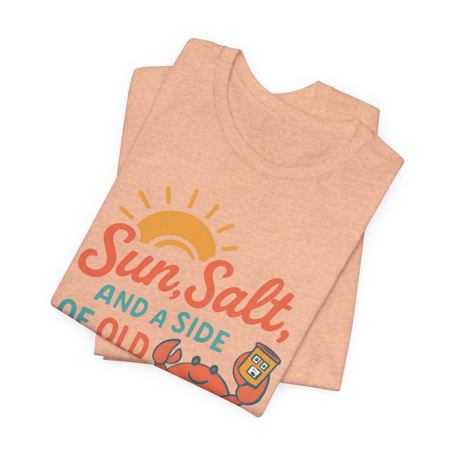 Beach Vibes Graphic Tee - Sun, Salt, and a Side of Old Bay