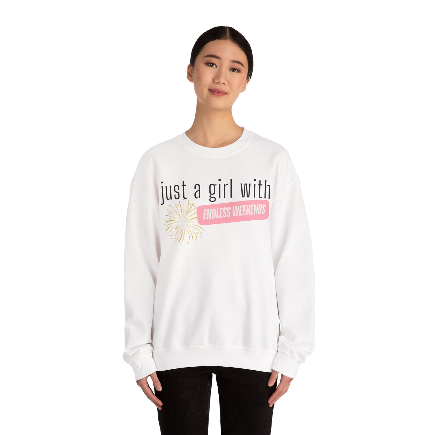 Endless Weekends Retirement Crewneck Sweatshirt for Women