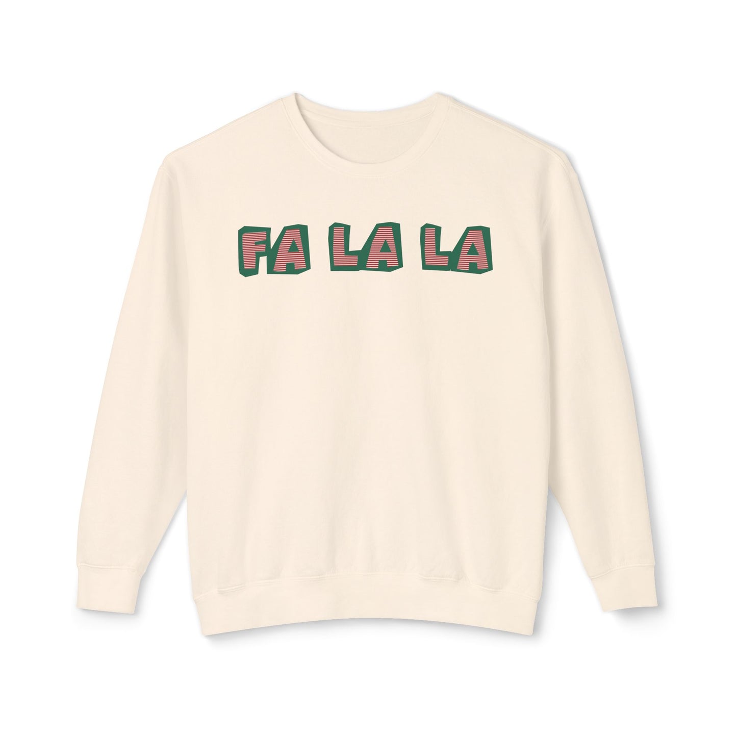 Vintage FA LA LA Holiday Crewneck Sweatshirt